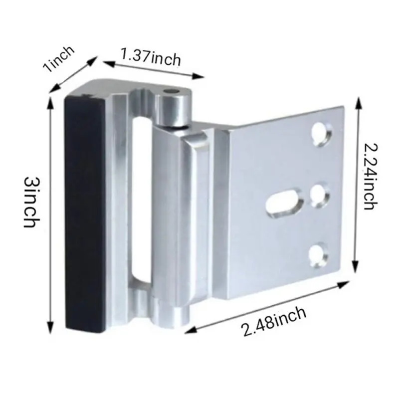 ABMR-4 Pack Home Security Door Lock Withstand 800 Lbs For Inward Swinging Door,Extra Security Door Locks For Homes Security
ABMR-4 Pack Home Security Door Lock Withstand 800 Lbs For Inward Swinging Door,Extra Security Door Locks For Homes Security