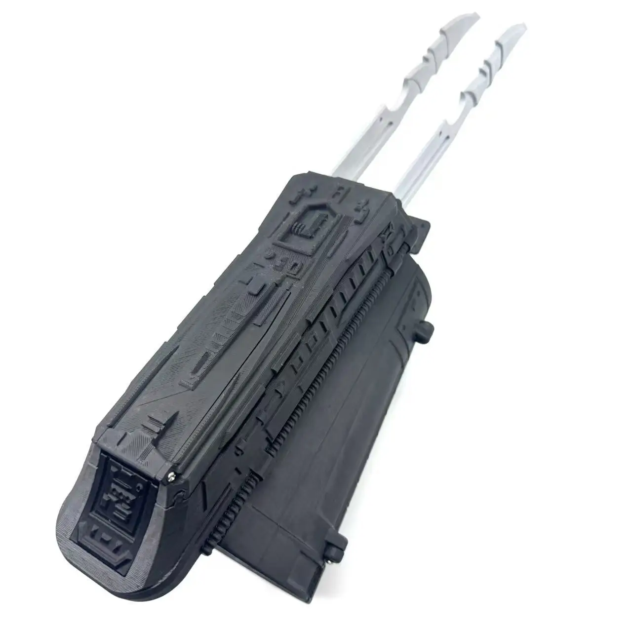 Anime Wolf Predator Scalable Wrist Blade Electric Retractable Version Claw Sleeve Sword Weapons Prop Halloween Party Game Props
Anime Wolf Predator Scalable Wrist Blade Electric Retractable Version Claw Sleeve Sword Weapons Prop Halloween Party Game Props