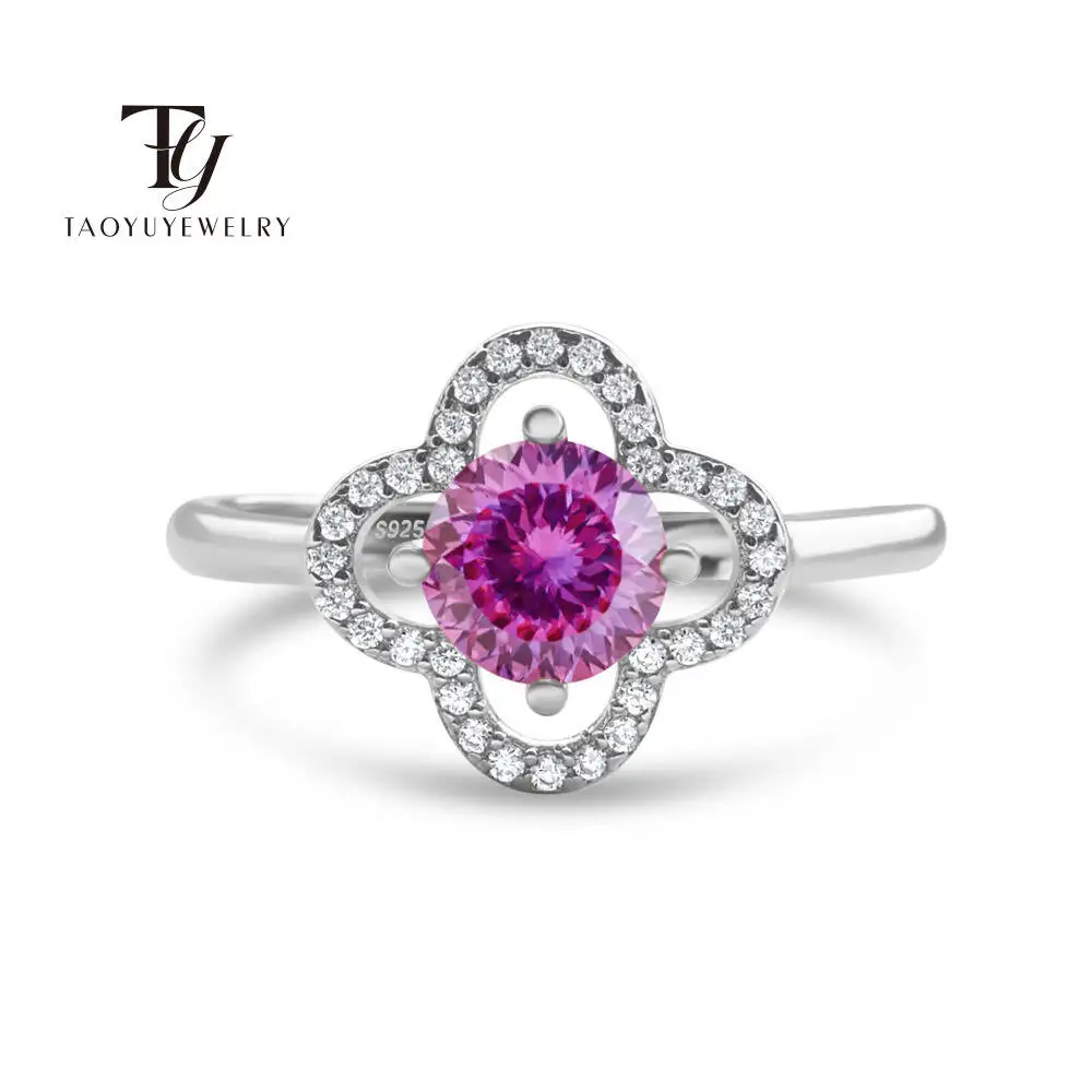 1.0 Carat Flower Shape Sparkling Moissanite Ring For Charm Women Engagement Promise Ring 925 Silver Certified Finger Jewelry
1.0 Carat Flower Shape Sparkling Moissanite Ring For Charm Women Engagement Promise Ring 925 Silver Certified Finger Jewelry