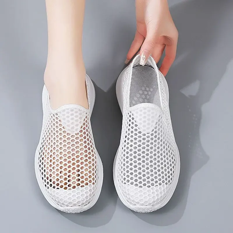 Slip On Mesh Breathable Shoes for Women Designer Luxury Korean Y2k Fashion Deals Vulcanized Shoe 2025 New Sale In Woman Footwear
Slip On Mesh Breathable Shoes for Women Designer Luxury Korean Y2k Fashion Deals Vulcanized Shoe 2025 New Sale In Woman Footwear