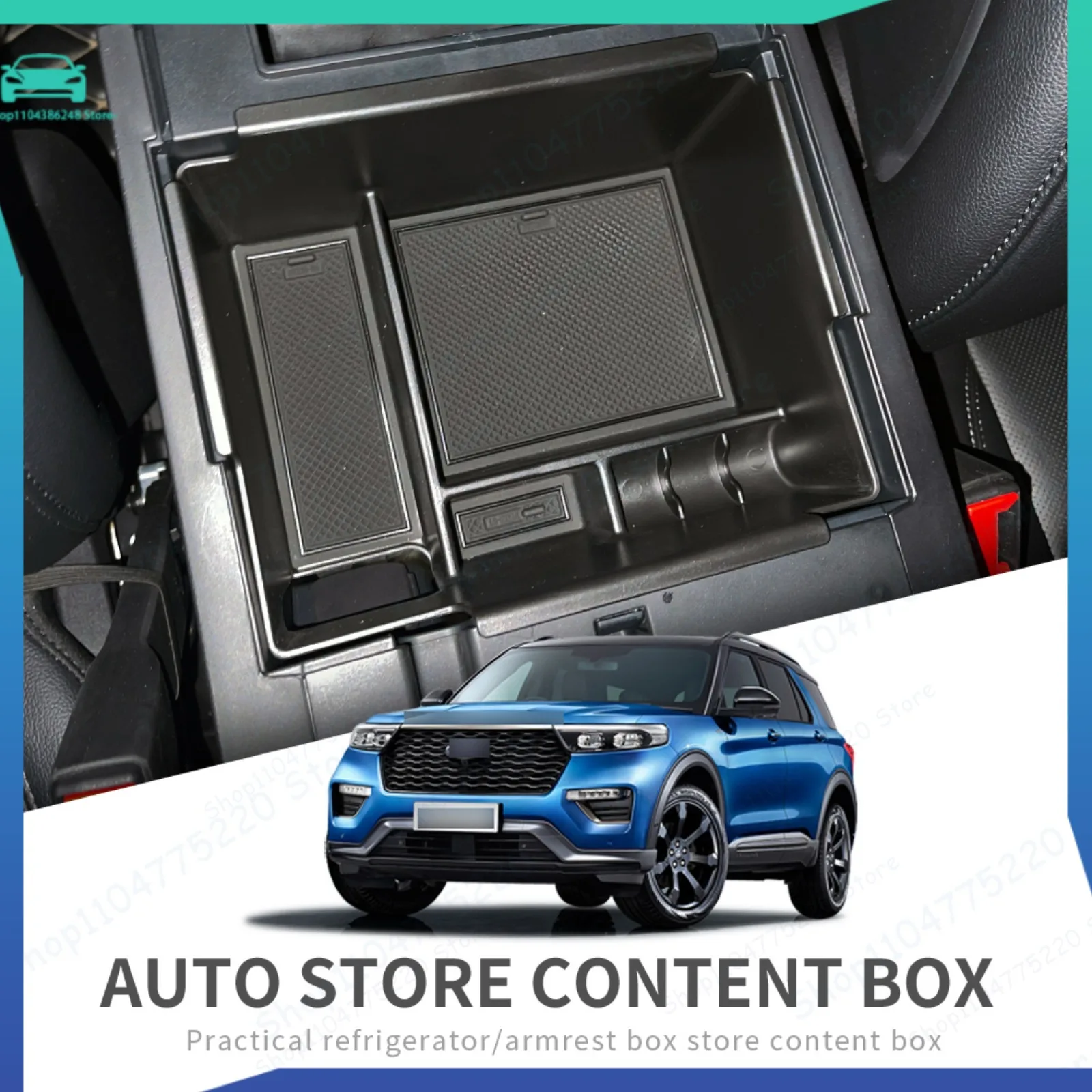 For Ford Explorer 2020 - 2022 Car Armrest Storage Box Interior Accessories Organizers Tray ABS
For Ford Explorer 2020 - 2022 Car Armrest Storage Box Interior Accessories Organizers Tray ABS