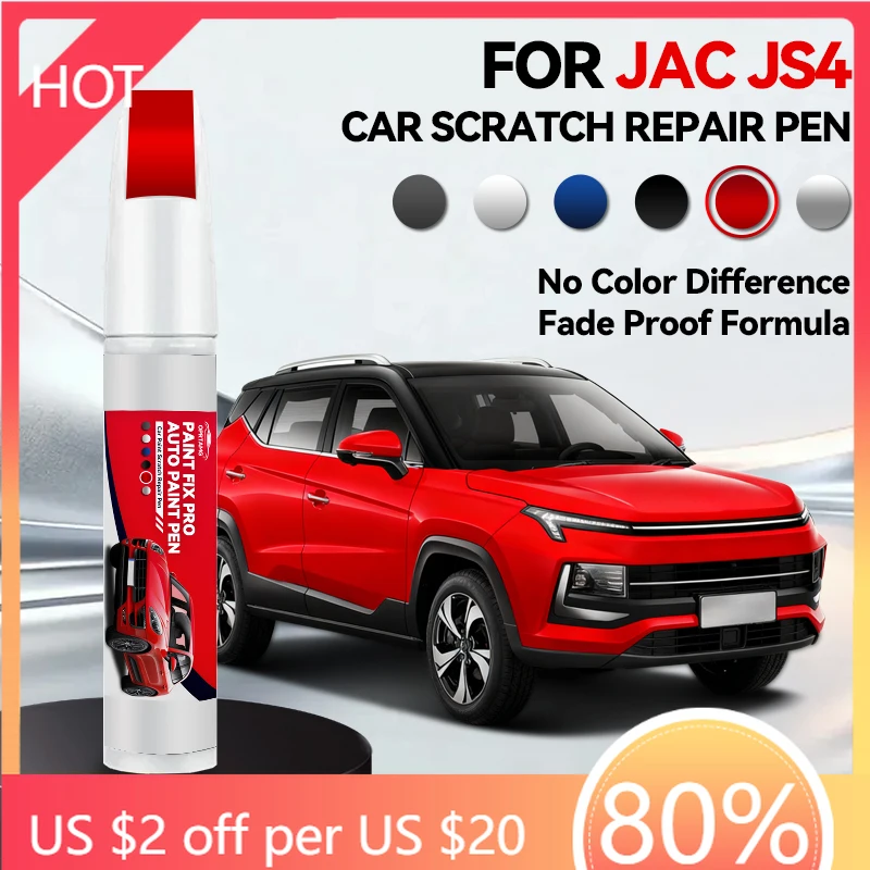 Vehicle Dedicated Exclusive For JAC JS4 1990-2026 Paint Repair Pen Touch Up Scratch Remover DIY Auto Accessories Black White Sil
Vehicle Dedicated Exclusive For JAC JS4 1990-2026 Paint Repair Pen Touch Up Scratch Remover DIY Auto Accessories Black White Sil