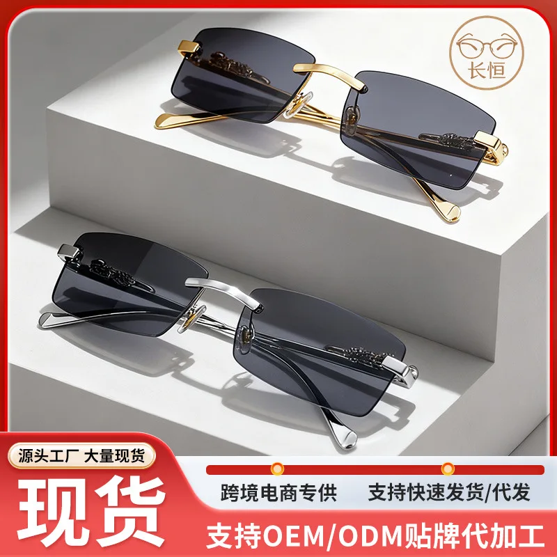 2026 New Rimless Square Sunglasses Unisex Colorful UV400 Shades Slim Face for Driving Travel
2026 New Rimless Square Sunglasses Unisex Colorful UV400 Shades Slim Face for Driving Travel