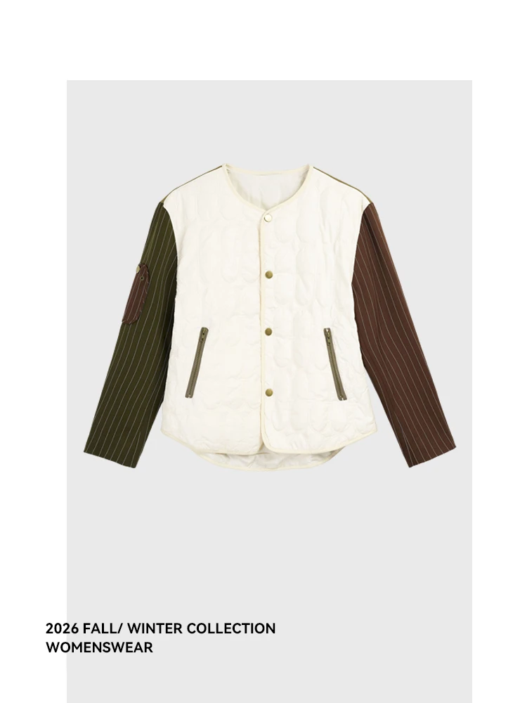 Forever 21 Retro Patchwork Color Block Design Cotton Jacket Autumn Winter New Arrival Commute Style Long Sleeve for Pear Shap...
Forever 21 Retro Patchwork Color Block Design Cotton Jacket Autumn Winter New Arrival Commute Style Long Sleeve for Pear Shap...
