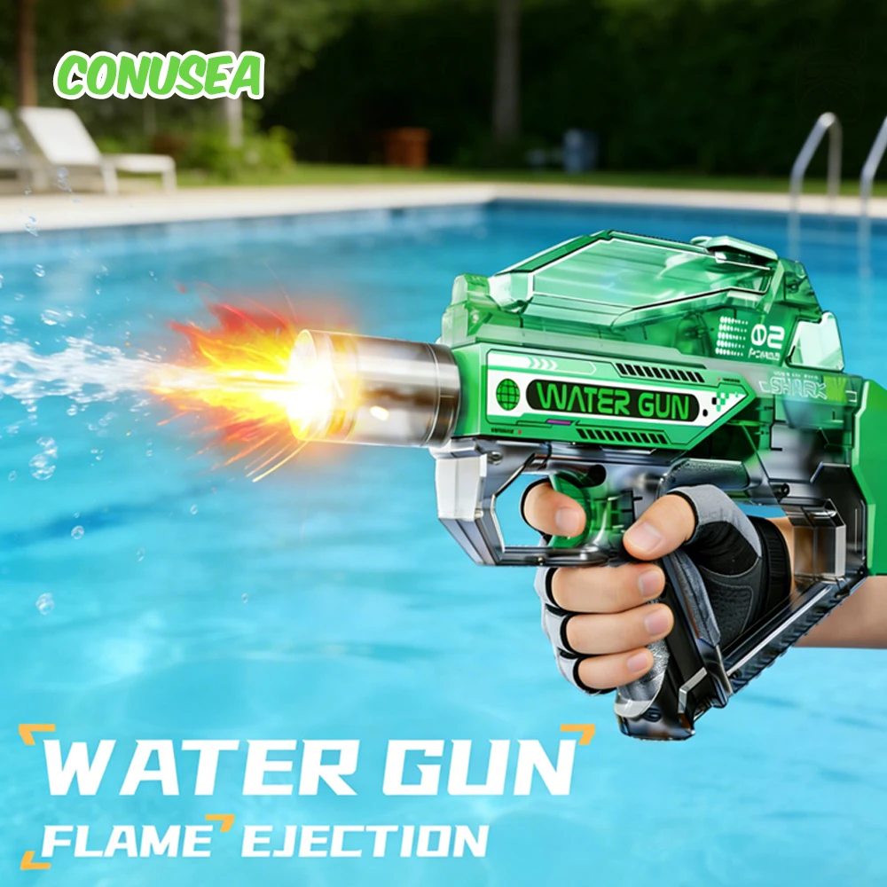 Electric Water Gun for Kids Adults Fully Automatic Water Pistol with LED Light Children's Garden Outdoor Pool Beach Water Toy
Electric Water Gun for Kids Adults Fully Automatic Water Pistol with LED Light Children's Garden Outdoor Pool Beach Water Toy