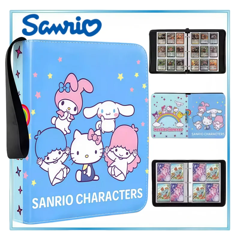 Sanrio Card Storage Book Photo Card Binder Album 400/900pcs Large Capacity PU Zipper Waterproof Brochure Girls Festival Gifts
Sanrio Card Storage Book Photo Card Binder Album 400/900pcs Large Capacity PU Zipper Waterproof Brochure Girls Festival Gifts