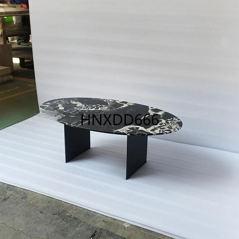 Легкий роскошный высококачественный черный овальный мраморный журнальный столик для гостиной, диван, журнальный столик, дизайнерский
Легкий роскошный высококачественный черный овальный мраморный журнальный столик для гостиной, диван, журнальный столик, дизайнерский