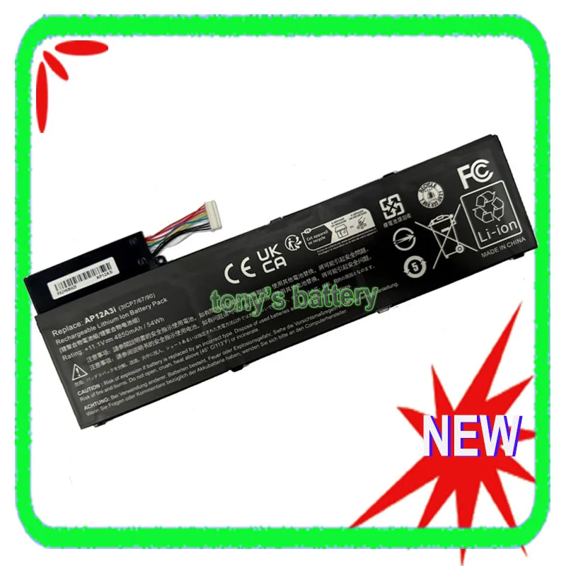 AP12A3i AP12A4i Laptop Battery For Acer Aspire M3 M5 Iconia W700 Timeline Ultra M5 M3-481TG M3-581TG M5-481TG
AP12A3i AP12A4i Laptop Battery For Acer Aspire M3 M5 Iconia W700 Timeline Ultra M5 M3-481TG M3-581TG M5-481TG
