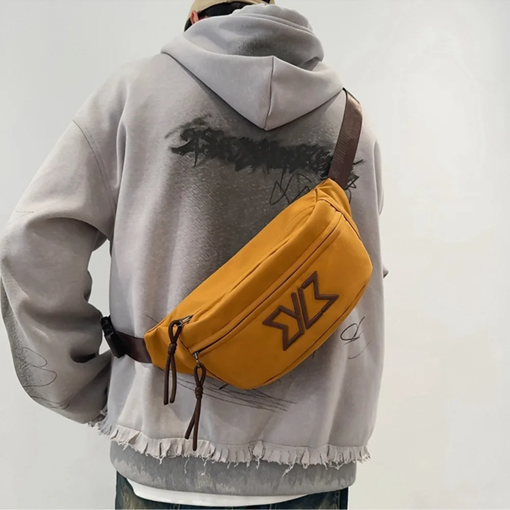 Trendy Casual Male Chest Bag Adjustable Strap Multifunctional Nylon Waist Bag Large Capacity Zipper Men Crossbody Bag Women
Trendy Casual Male Chest Bag Adjustable Strap Multifunctional Nylon Waist Bag Large Capacity Zipper Men Crossbody Bag Women