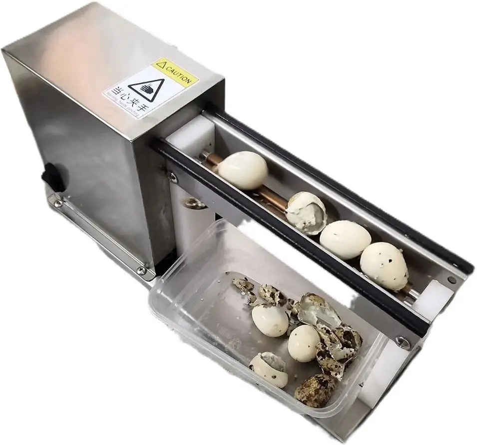 Automatic Shell Removal Quail Egg Peeling Mill on Sale Electric Home Use Mini Quail Egg Peeler Machine Small Bird Egg Sheller
Automatic Shell Removal Quail Egg Peeling Mill on Sale Electric Home Use Mini Quail Egg Peeler Machine Small Bird Egg Sheller