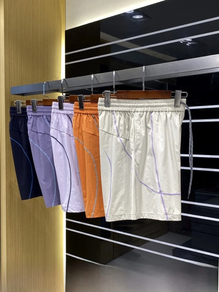 Color Block Suhua Lightweight Breathable Summer Outdoor Unisex Quick Dry Sporty Casual Shorts Trendy Nylon Elastic Waist Shorts
Color Block Suhua Lightweight Breathable Summer Outdoor Unisex Quick Dry Sporty Casual Shorts Trendy Nylon Elastic Waist Shorts