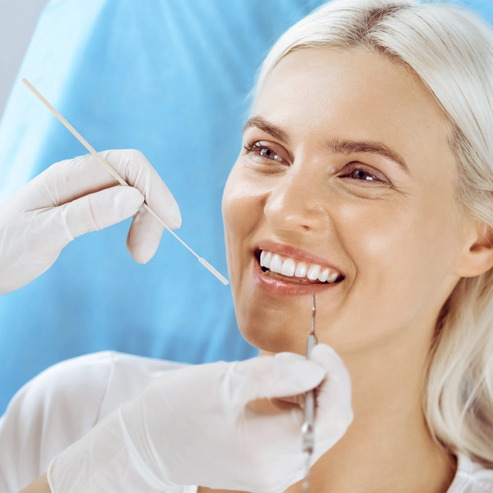 50 Pcs Throat Swab Nasal Swabs Collection Specimen Nasopharyngeal Sticks Flocking Sampling Sample
50 Pcs Throat Swab Nasal Swabs Collection Specimen Nasopharyngeal Sticks Flocking Sampling Sample