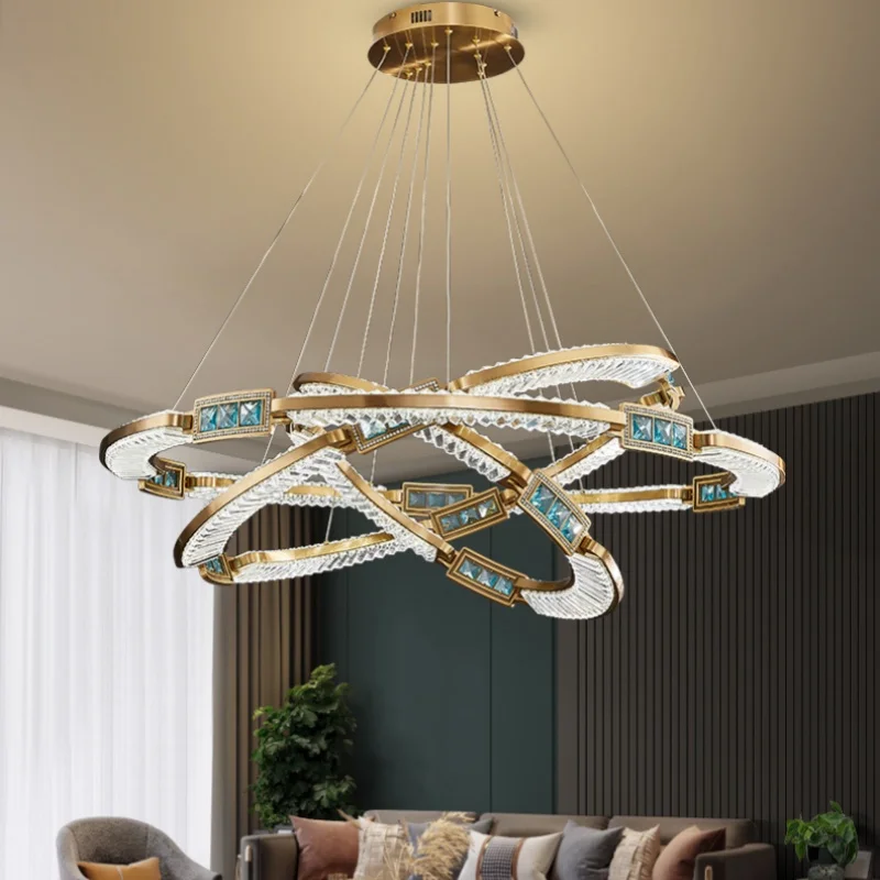 Italian Highend Crystal Chandelier Living Room Villa Restaurant Designer Bedroom Art LED Luxury Pendant Lamp Home Decor Lighting
Italian Highend Crystal Chandelier Living Room Villa Restaurant Designer Bedroom Art LED Luxury Pendant Lamp Home Decor Lighting