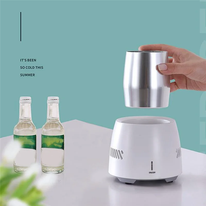【Best Selling】Summer Quick Cooling Cup Desktop Refrigerator Water/Soda/Drinks Mug Mini Cooling Cup US Plug-White
【Best Selling】Summer Quick Cooling Cup Desktop Refrigerator Water/Soda/Drinks Mug Mini Cooling Cup US Plug-White