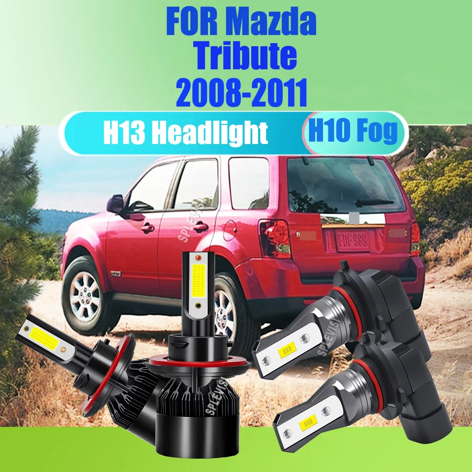 12v White 60W/Bulb Auotomotive LED Headlights Fog Light - Brighten Your Night Drives For Mazda Tribute 2008 2009 2010 2011
12v White 60W/Bulb Auotomotive LED Headlights Fog Light - Brighten Your Night Drives For Mazda Tribute 2008 2009 2010 2011