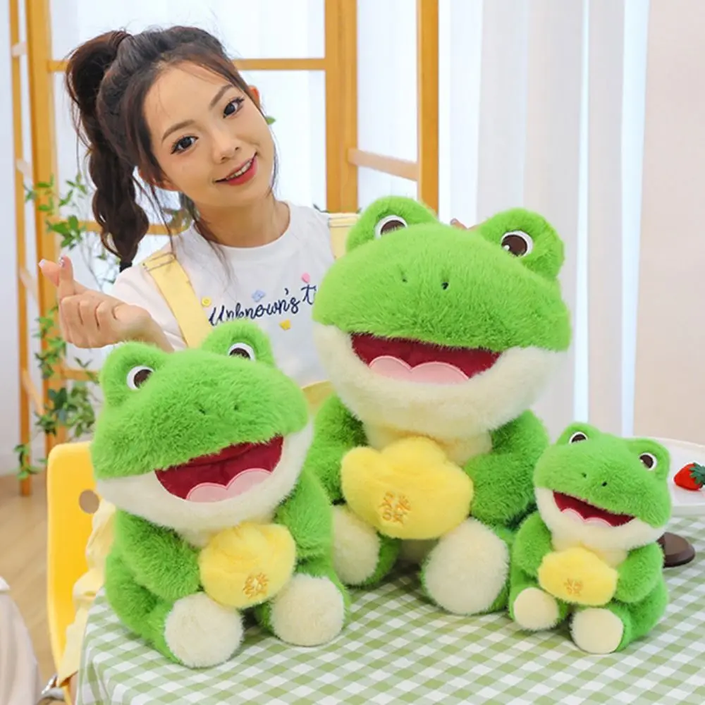 PP Cotton Money Frog Plush Toy Plush Soft Animal Fluffy Frog Figure Doll Stuffed Cartoon Anime Cartoon Frog Stuffed Toy
PP Cotton Money Frog Plush Toy Plush Soft Animal Fluffy Frog Figure Doll Stuffed Cartoon Anime Cartoon Frog Stuffed Toy