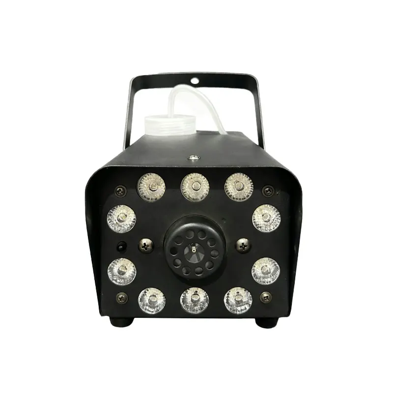 Professional DJ RGB 3-in-1 LED Stage Light Iron Fog Machine 500W with Wireless Remote for Show Party
Professional DJ RGB 3-in-1 LED Stage Light Iron Fog Machine 500W with Wireless Remote for Show Party