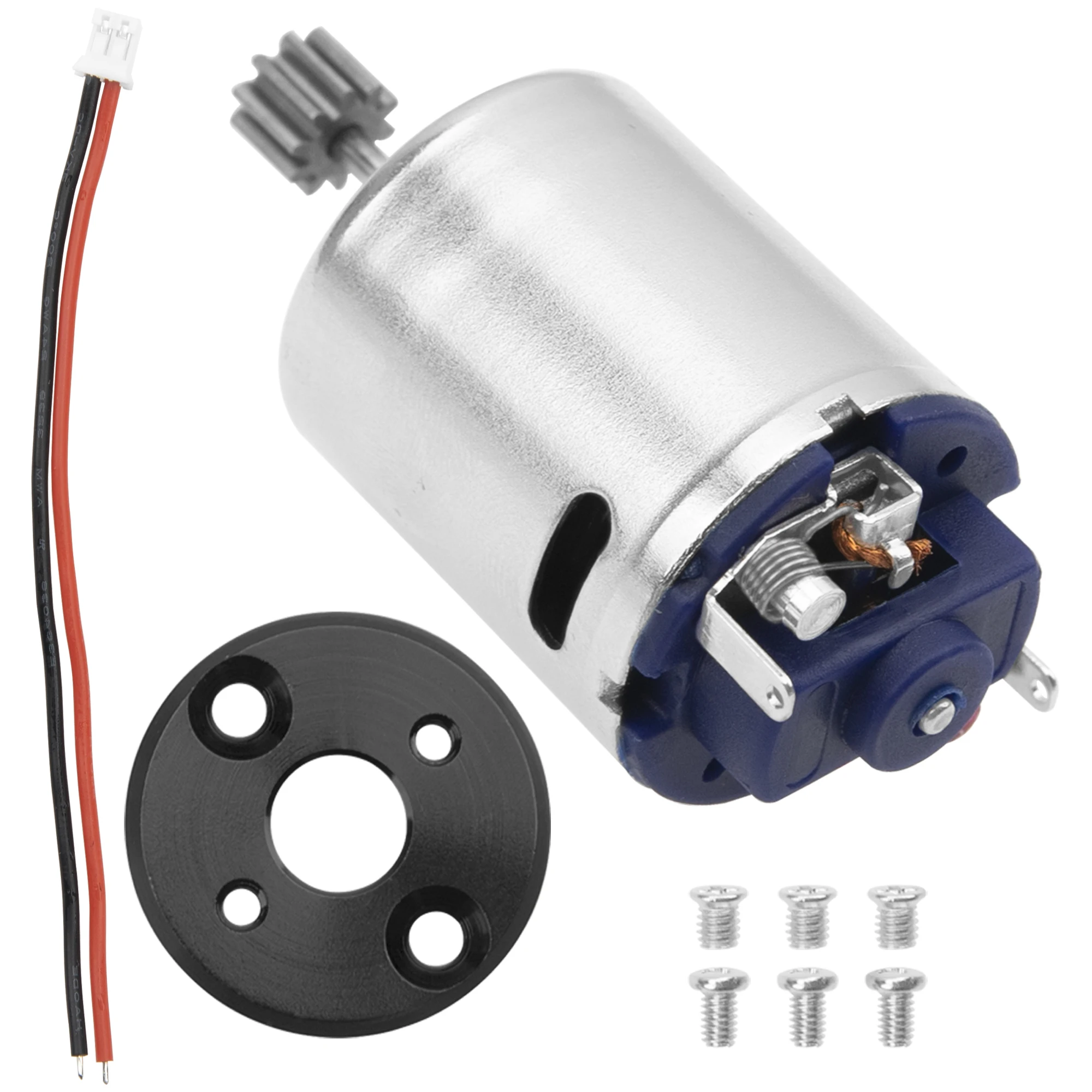 Двигатель 370 с шестерней 10 т и алюминиевой монтажной пластиной двигателя, обновленные детали, совместимые с радиоуправляемым автомобилем MN82 MN78 1/12
Двигатель 370 с шестерней 10 т и алюминиевой монтажной пластиной двигателя, обновленные детали, совместимые с радиоуправляемым автомобилем MN82 MN78 1/12