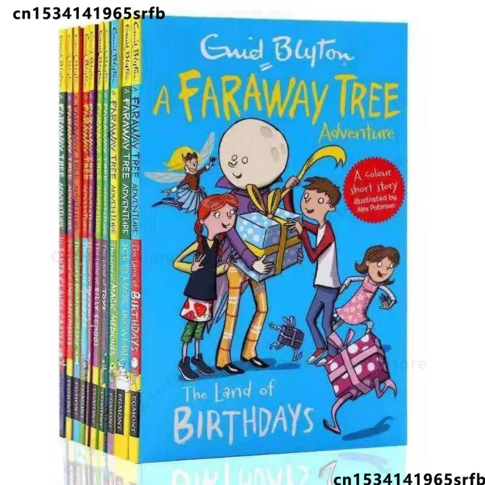 10 Books/Set Enid Blyton A Faraway Tree Adventure Children's English Story Novel Fiction Kids Education Reading Comic
10 Books/Set Enid Blyton A Faraway Tree Adventure Children's English Story Novel Fiction Kids Education Reading Comic