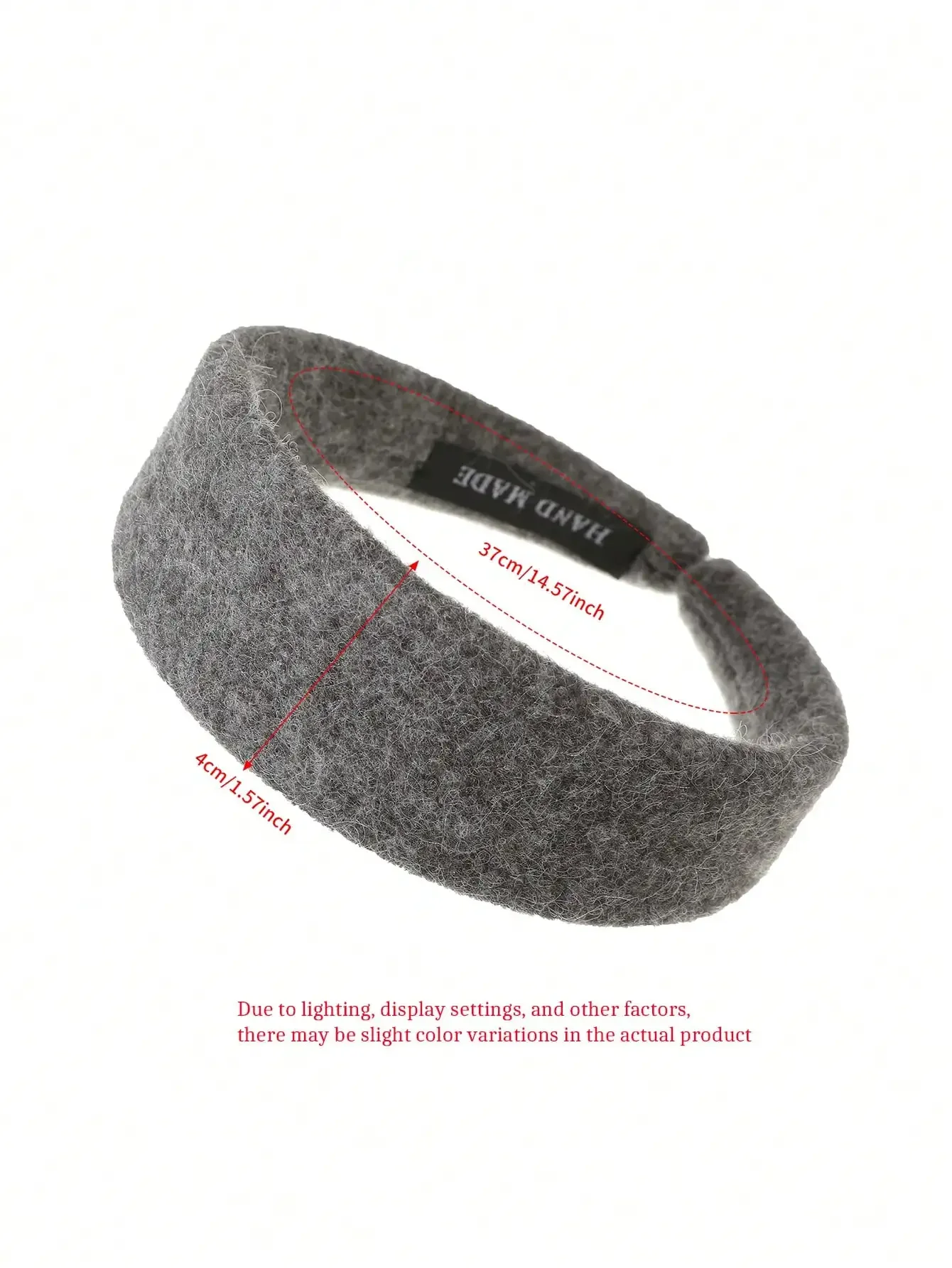 Minimalist Wide Grey Felt Headband For Women Autumn Winter Hair Accessory
Minimalist Wide Grey Felt Headband For Women Autumn Winter Hair Accessory