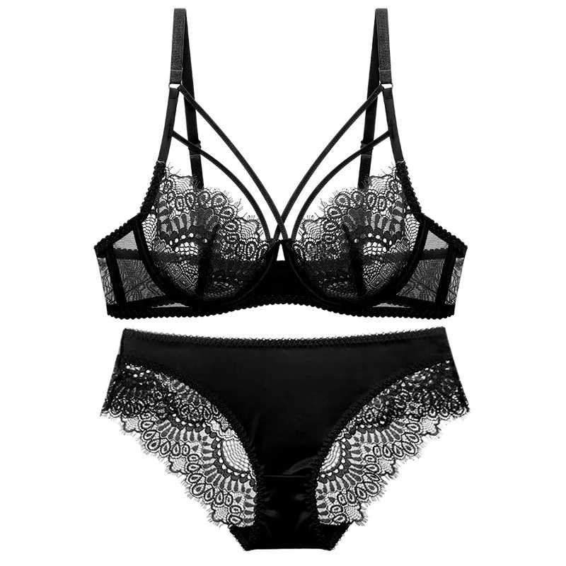 L'bellagiovanna Sexy Lace Lingerie Set Women Ultra-Thin Floral Embroidery Bra Panty Set Seamless Underwire Bralette B C D E Cup
L'bellagiovanna Sexy Lace Lingerie Set Women Ultra-Thin Floral Embroidery Bra Panty Set Seamless Underwire Bralette B C D E Cup
