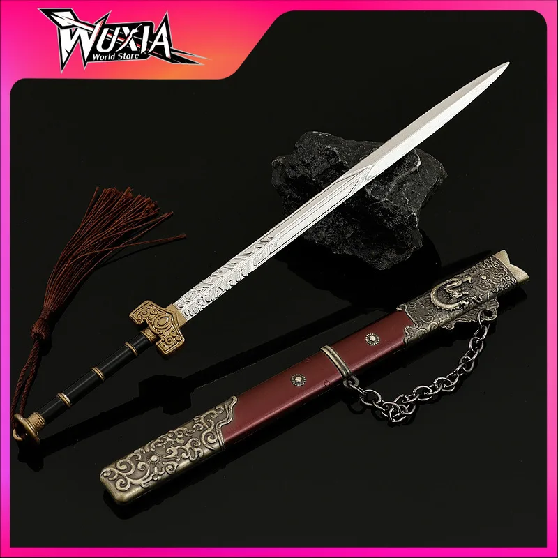 22 см меч убийцы демонов черный миф Wukong Ян Цзянь металлическая модель оружия периферийные аксессуары настольные украшения коллекция подарок
22 см меч убийцы демонов черный миф Wukong Ян Цзянь металлическая модель оружия периферийные аксессуары настольные украшения коллекция подарок