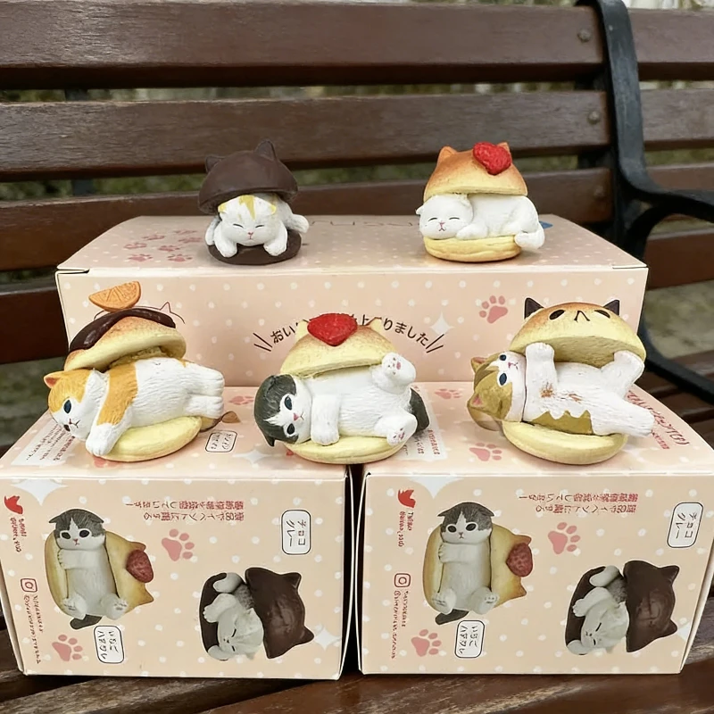 In Stock Mofusand Plump Series Blind Box Hamburger Bread Cat Fruit Cat Figures Kawaii Desktop Decoration Collectable Toy
In Stock Mofusand Plump Series Blind Box Hamburger Bread Cat Fruit Cat Figures Kawaii Desktop Decoration Collectable Toy