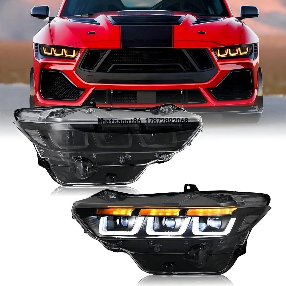 Car Lights for Mustang 2024-2026 Headlight LED Headlight Projector Lens DRL Head Lamp LED Headlights
Car Lights for Mustang 2024-2026 Headlight LED Headlight Projector Lens DRL Head Lamp LED Headlights
