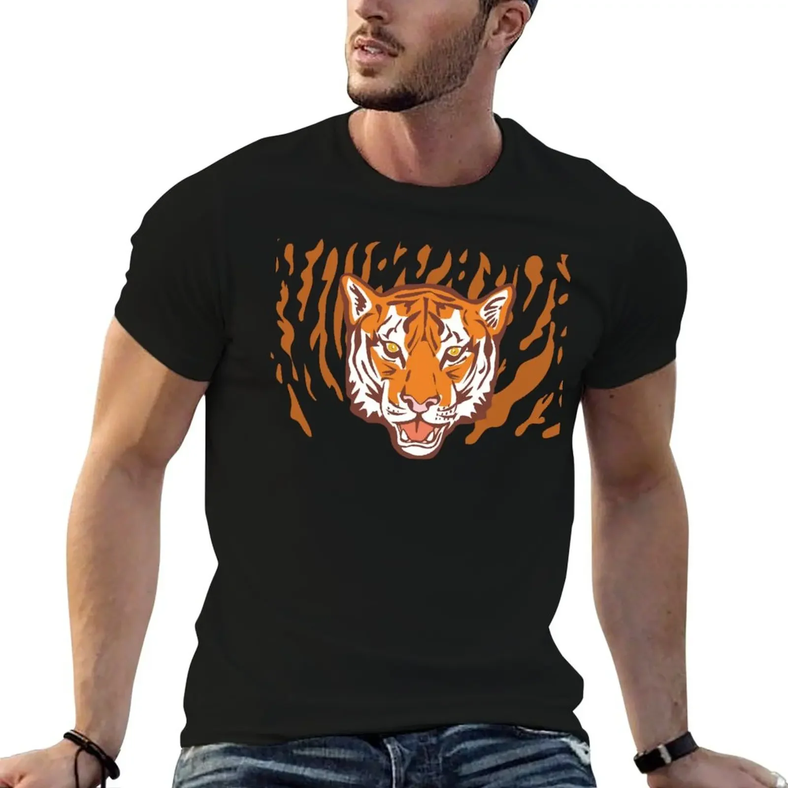 Tiger tee shirt men's and women's T-Shirt animal prinfor boys customs customs design your own new edition mens
Tiger tee shirt men's and women's T-Shirt animal prinfor boys customs customs design your own new edition mens