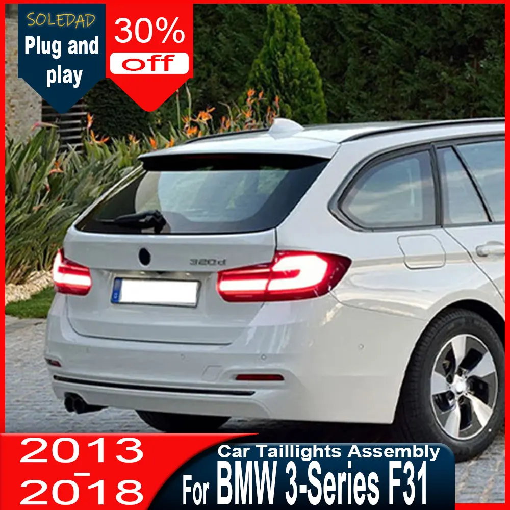 For BMW 3 Series F31 Touring 2013-2018 Car taillight Flowing Water Flicker Tail Lamps Plug and Play Car Tail Light Assembly
For BMW 3 Series F31 Touring 2013-2018 Car taillight Flowing Water Flicker Tail Lamps Plug and Play Car Tail Light Assembly