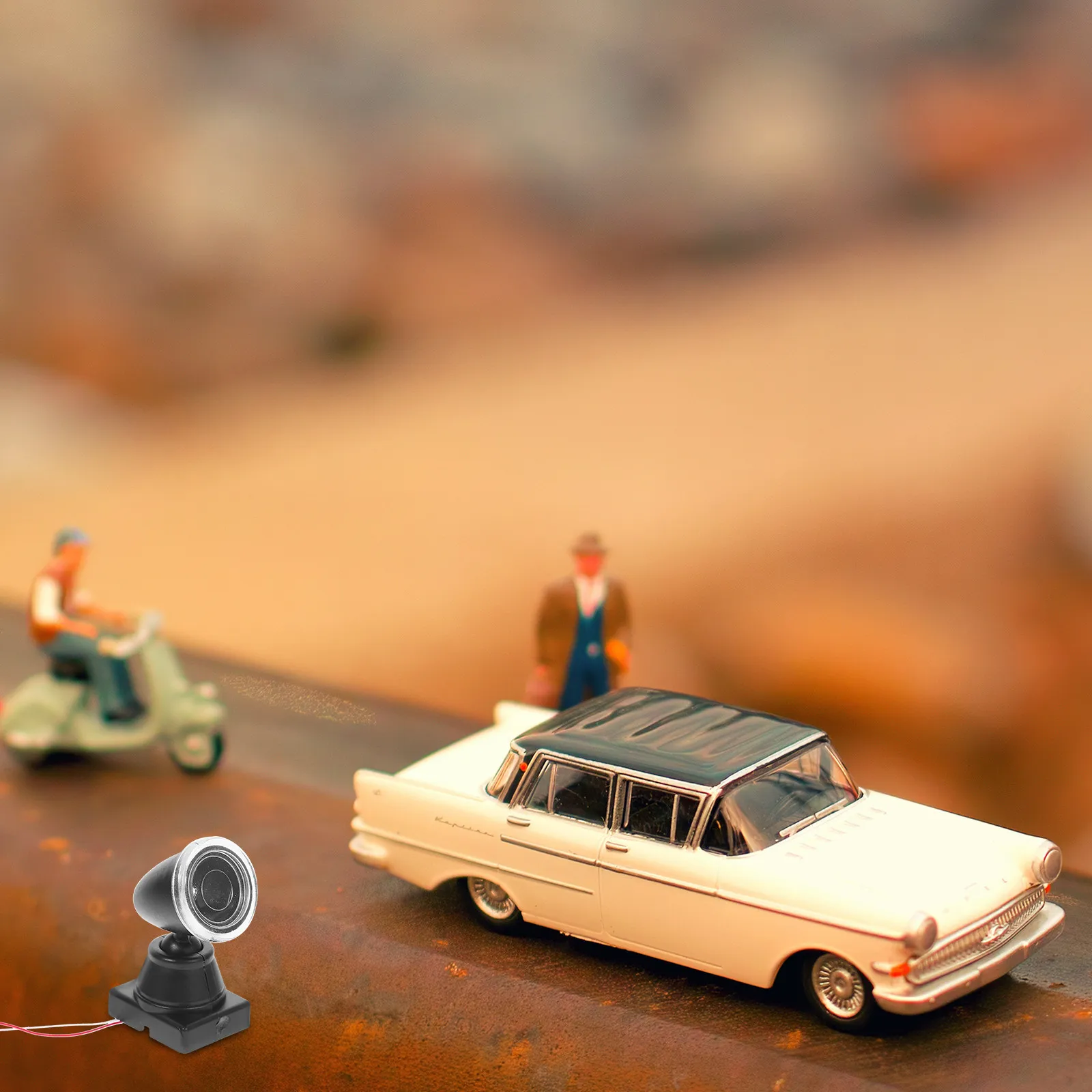 Mini Railroad Signal Light Classic Shape Stable Structure for Sand Table Scene Decorative Micro Landscape Lamp Mini Spotlight
Mini Railroad Signal Light Classic Shape Stable Structure for Sand Table Scene Decorative Micro Landscape Lamp Mini Spotlight