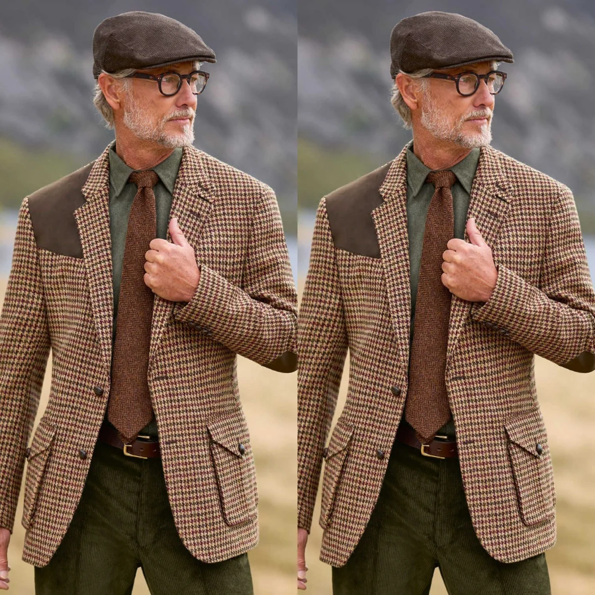 Daily Men Coat 1 Piece Set Jacket Single Breasted Man Overcoat Classic Fit Houndstooth Wool Blend Business Blazers Customized
Daily Men Coat 1 Piece Set Jacket Single Breasted Man Overcoat Classic Fit Houndstooth Wool Blend Business Blazers Customized