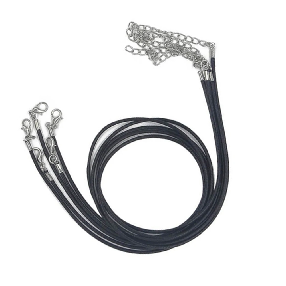 10 Pcs Twisted Wax Rope Necklace Waxed Beading Thread Black Jewelry Making Supplies for Adults
10 Pcs Twisted Wax Rope Necklace Waxed Beading Thread Black Jewelry Making Supplies for Adults