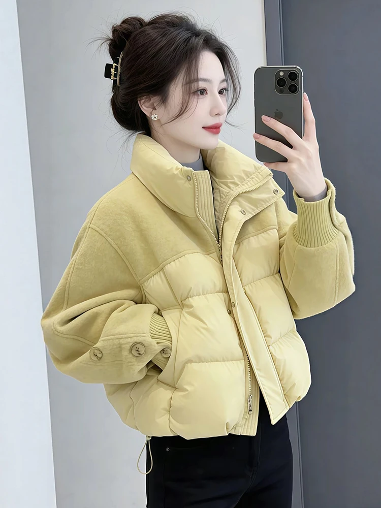 Women's Fce Lined Thiened ort Jaet Winter New Sle Long Sve Warm Cotton down Coat Street Sle Commute Korean Lo...
Women's Fce Lined Thiened ort Jaet Winter New Sle Long Sve Warm Cotton down Coat Street Sle Commute Korean Lo...