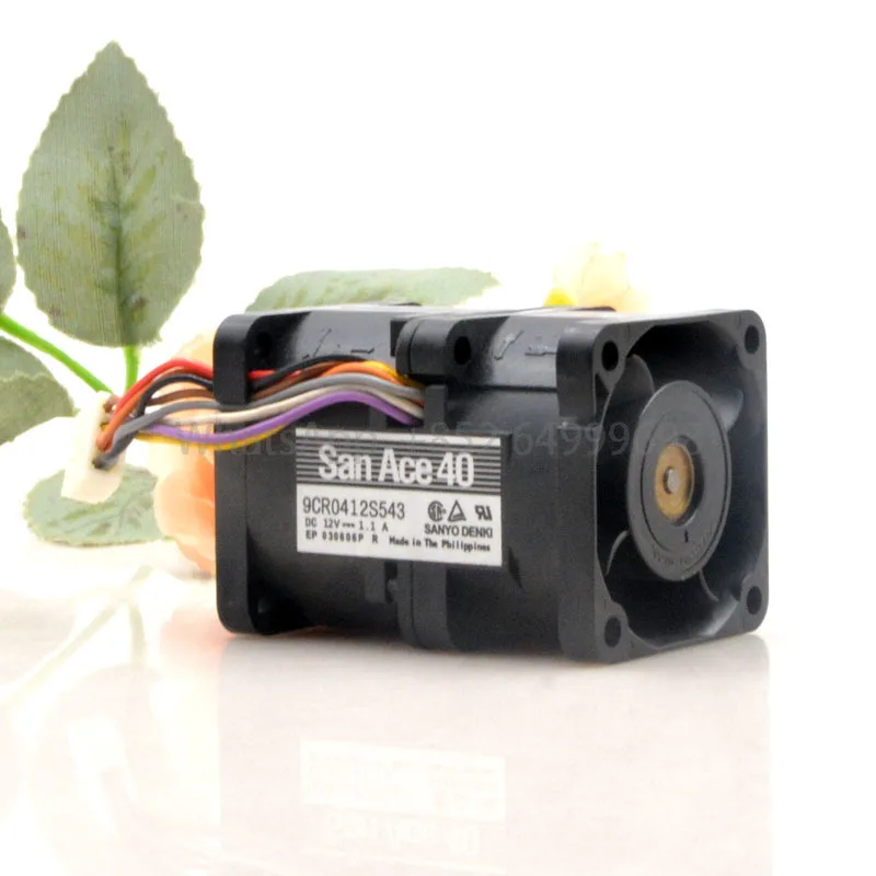 Original SanAce40 9CR0412S543 4cm 4056 12V 1.1A 40*56MM dual motor high speed violent fan
Original SanAce40 9CR0412S543 4cm 4056 12V 1.1A 40*56MM dual motor high speed violent fan