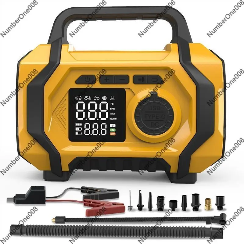 Car Emergency Jump Starter, Large Capacity Vehicle Battery Booster 12V Portable Power Pack for SUV Truck, Strong Ignition
Car Emergency Jump Starter, Large Capacity Vehicle Battery Booster 12V Portable Power Pack for SUV Truck, Strong Ignition