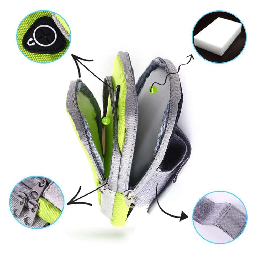 1Pcs Exercise Accessories Waterproof Armband with Reflective Stripe Anti-Slip Backing for Secure Phone Storage during Workout
1Pcs Exercise Accessories Waterproof Armband with Reflective Stripe Anti-Slip Backing for Secure Phone Storage during Workout