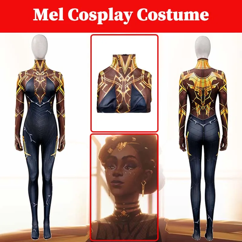 Arcane Mel Jumpsuits 2024 Game LoL TV 2 Cosplay Costume Bodysuits Roleplay Uniform Women Role Halloween Carnival Party Suits
Arcane Mel Jumpsuits 2024 Game LoL TV 2 Cosplay Costume Bodysuits Roleplay Uniform Women Role Halloween Carnival Party Suits