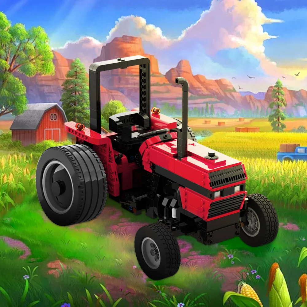 Moc Case IH 85 Series Tractors Building Blocks Realistic Design Of Car Models DIY Bricks Popular Toys Ornament Children’s Gifts
Moc Case IH 85 Series Tractors Building Blocks Realistic Design Of Car Models DIY Bricks Popular Toys Ornament Children’s Gifts