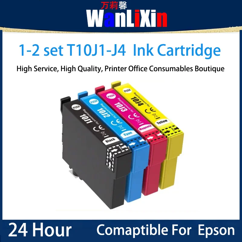 Hong Kong version / Southeast Asia version T10J1-J4 Ink Cartridge Compatible For Epson WF-2930 WF-2950 XP-2200 XP-2205 XP-4200
Hong Kong version / Southeast Asia version T10J1-J4 Ink Cartridge Compatible For Epson WF-2930 WF-2950 XP-2200 XP-2205 XP-4200