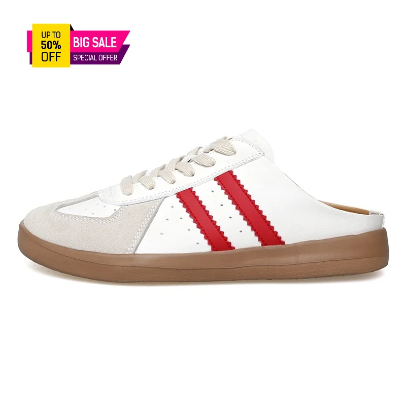 Women Mules Shoes Sports Round Toe Flat Female Footwear Casual Sneakers Clogs Platform Summer Slip On Creeper Baotou slippers
Women Mules Shoes Sports Round Toe Flat Female Footwear Casual Sneakers Clogs Platform Summer Slip On Creeper Baotou slippers