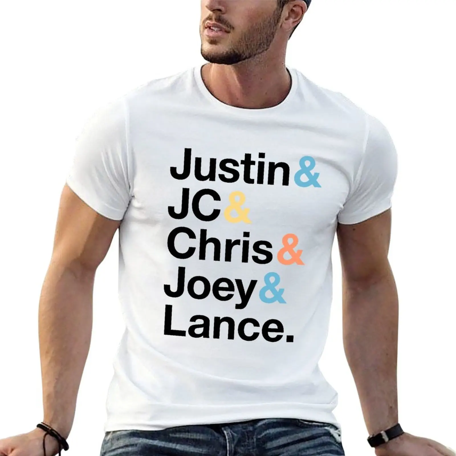 t Ampersand NSYNC & cotton T-Shirt shirts pack shirt Style 100% cotton t man Names
t Ampersand NSYNC & cotton T-Shirt shirts pack shirt Style 100% cotton t man Names