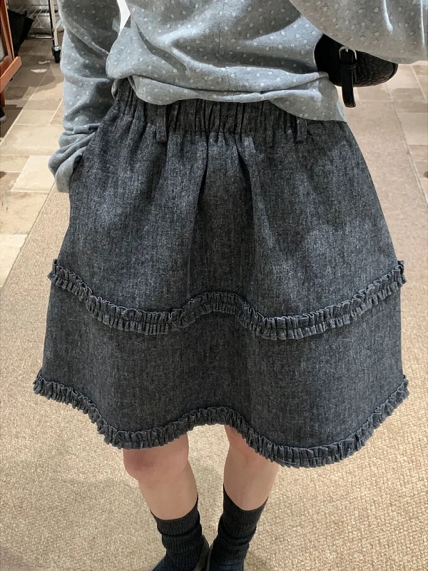 plus Size Women's Sweet And Gentle Sle High Waist f Body Skirt Korean Version Wood ain Autumn Winter Faion
plus Size Women's Sweet And Gentle Sle High Waist f Body Skirt Korean Version Wood ain Autumn Winter Faion