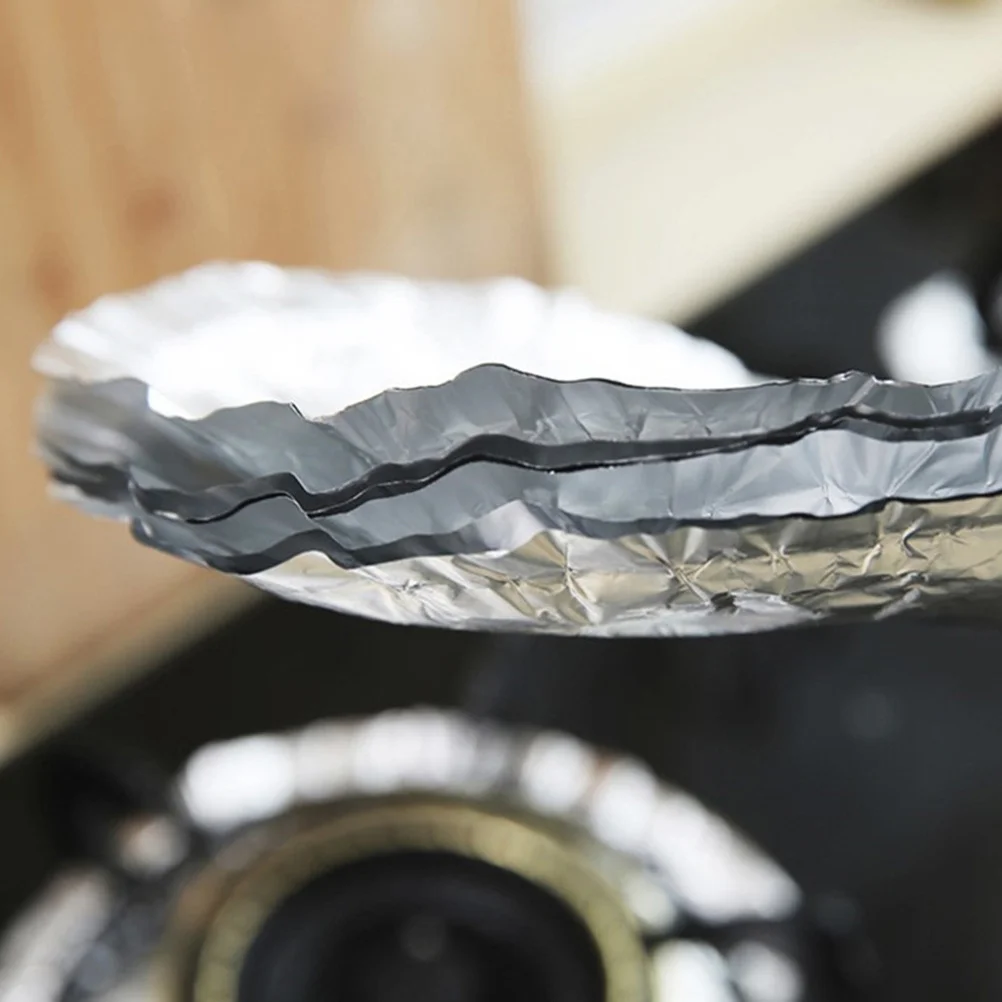 40Pcs Aluminum Foil Stove Liner Anti Oil Stain Mat for Gas Burner Drip Pans Kitchen Accessories Heat Resistant Burner Covers
40Pcs Aluminum Foil Stove Liner Anti Oil Stain Mat for Gas Burner Drip Pans Kitchen Accessories Heat Resistant Burner Covers