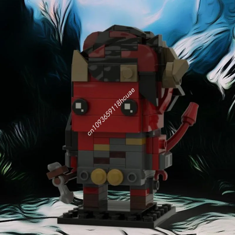 195 шт. MOC Karlach Brickheadz строительные блоки для взрослых Рождественская игрушка подарок коллекционер детская модель строительство DIY сборка
195 шт. MOC Karlach Brickheadz строительные блоки для взрослых Рождественская игрушка подарок коллекционер детская модель строительство DIY сборка