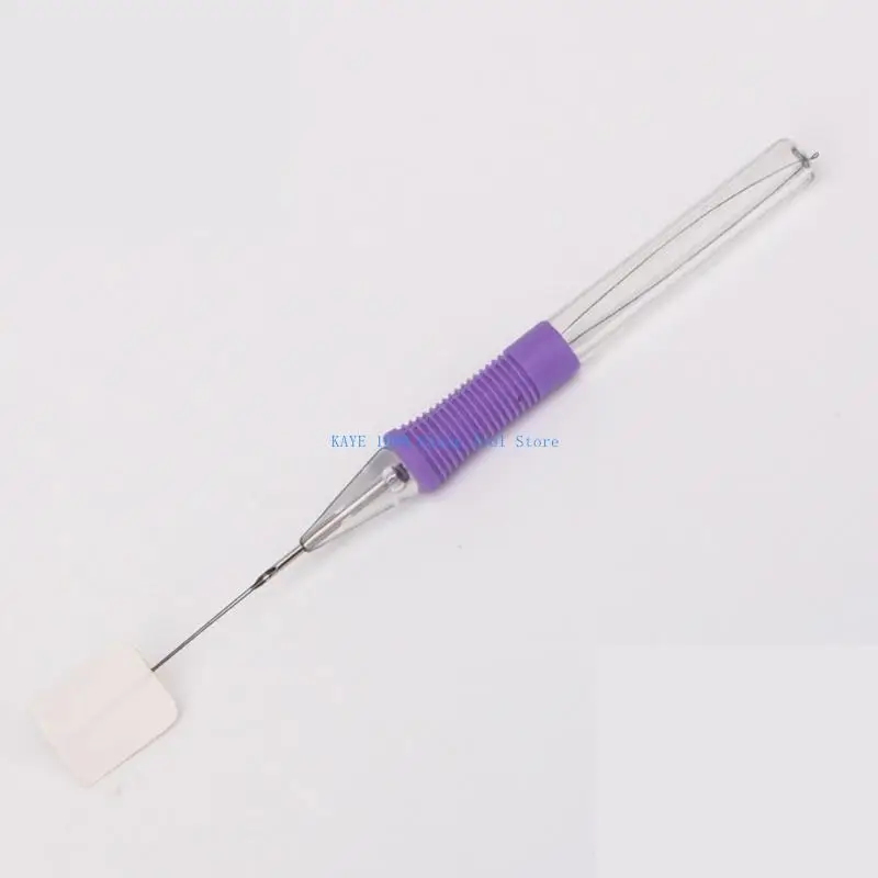 G6KA 5Pcs Punching Needle Tool Punching Needle Embroidery Pen with Needle Threader
G6KA 5Pcs Punching Needle Tool Punching Needle Embroidery Pen with Needle Threader
