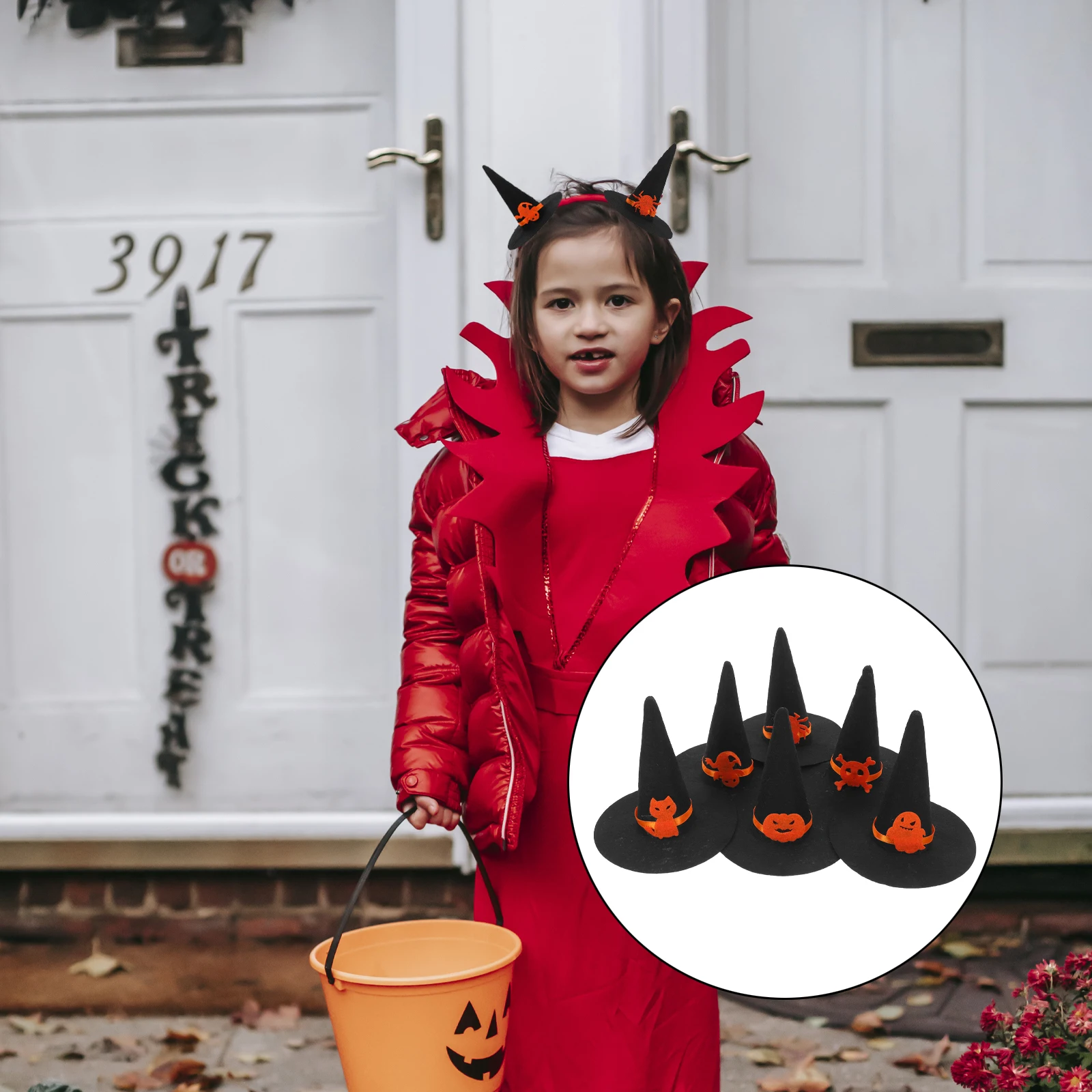 6 Pcs Hats Halloween Witch Funny Party Supplies Decoration Household Wizard Black Novelty
6 Pcs Hats Halloween Witch Funny Party Supplies Decoration Household Wizard Black Novelty