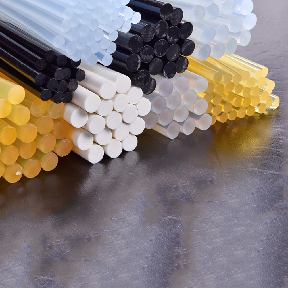 100Pcs Hot Melt Glue Sticks Strong Adhesive Glue Strips Cuttable Glue Sticks for Home Shop Store (Black)
100Pcs Hot Melt Glue Sticks Strong Adhesive Glue Strips Cuttable Glue Sticks for Home Shop Store (Black)