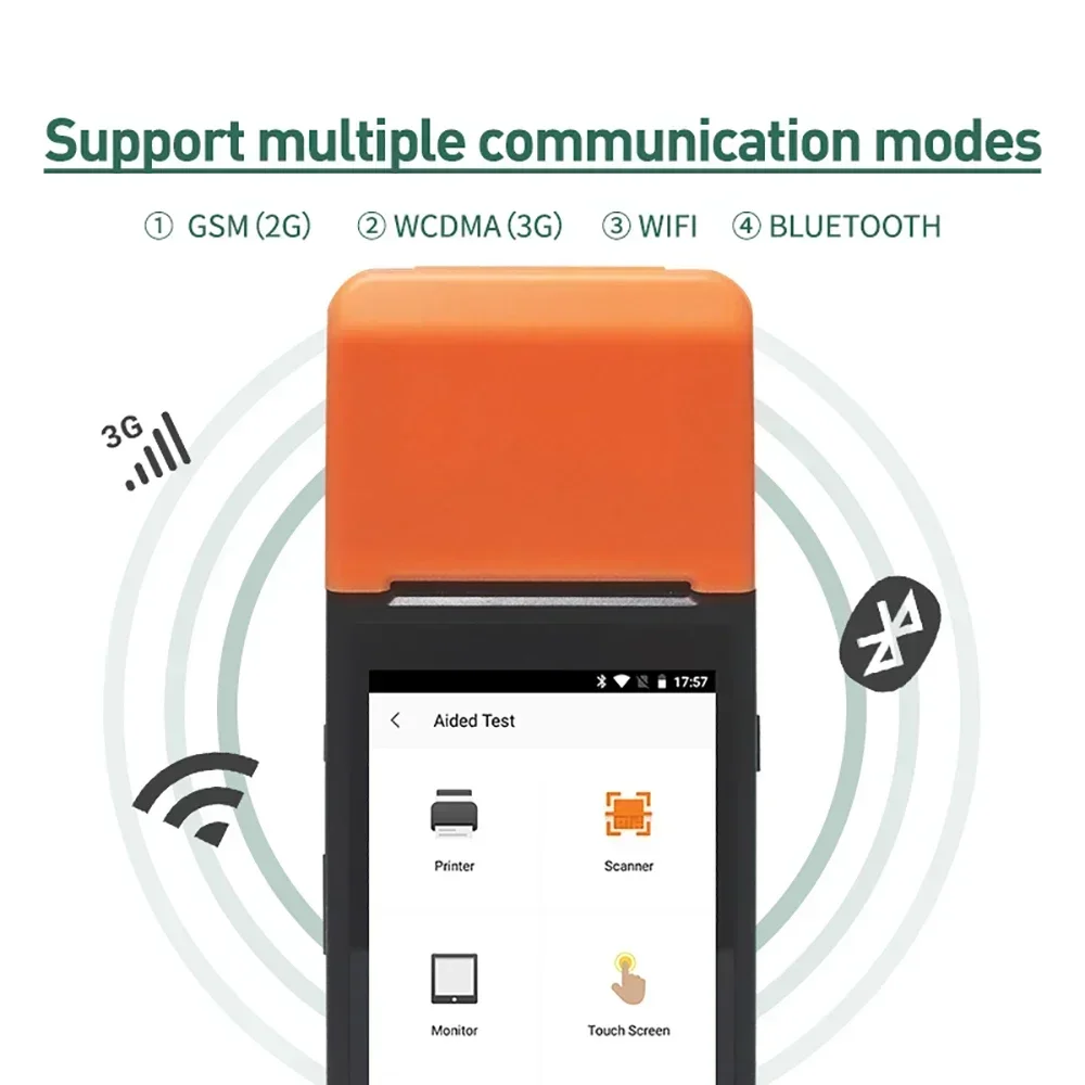 New in stock Industrial Logistics Pda Blue-tooth 6'' Rugged Tablet Android 8.1 Handheld Pos Terminal Wifi 3G GPS Locati
New in stock Industrial Logistics Pda Blue-tooth 6'' Rugged Tablet Android 8.1 Handheld Pos Terminal Wifi 3G GPS Locati