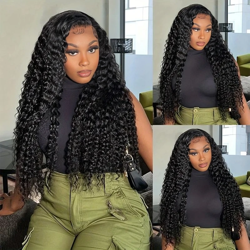 HD 13x6 Deep Curly Human Hair Lace Frontal Wigs Brazilian 13x4 Transparent Lace Frontal Wig 30 40Inch Pre Plucked Wigs For Women
HD 13x6 Deep Curly Human Hair Lace Frontal Wigs Brazilian 13x4 Transparent Lace Frontal Wig 30 40Inch Pre Plucked Wigs For Women